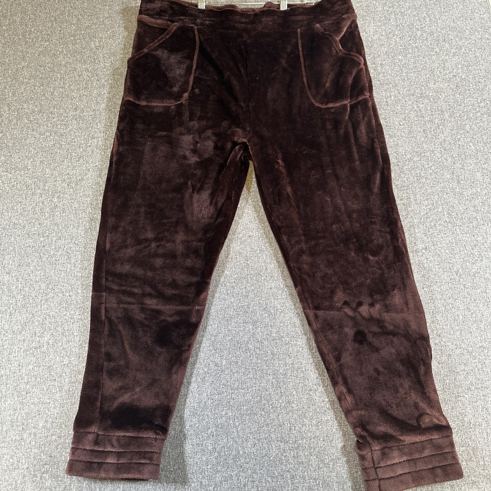 Denver Hayes Sweatpants Mens XXL Burgundy Soft Stretch Joggers Lounge
